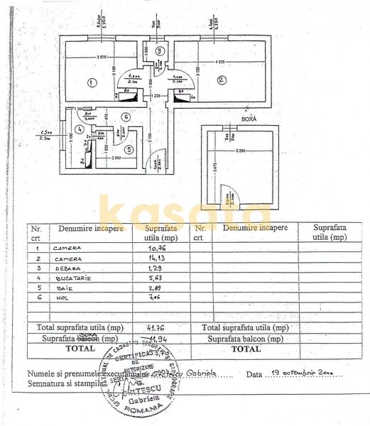 Apartament 2 camere | Floreasca | boxa | centrala proprie